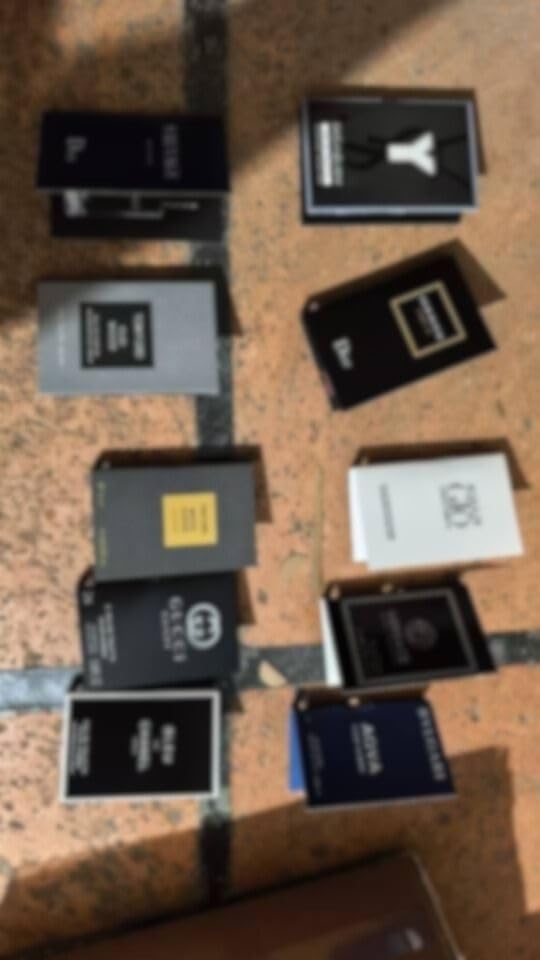 Designer Cologne Sample Set
