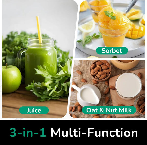 Easy-Squeeze Cold Press Juicer