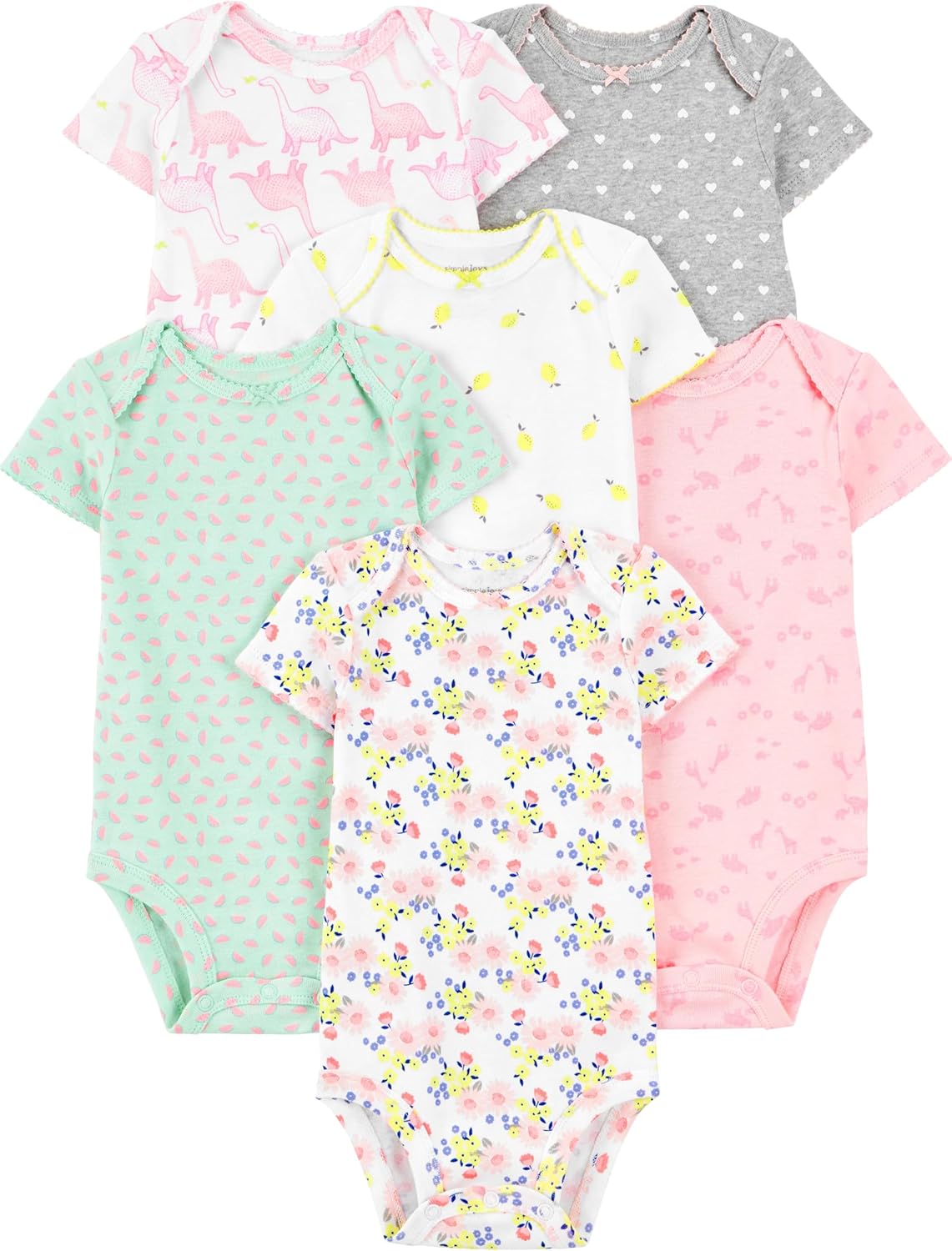 Adorable Baby Bodysuit Set