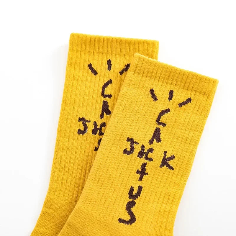Cactus Jack Cotton Crew Socks