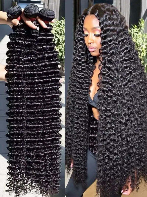 Luxurious Curly Hair Bundles