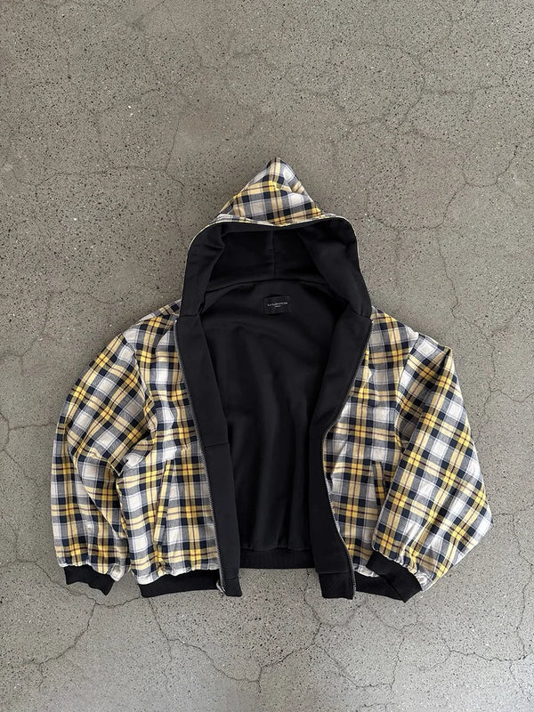 Reversible Zip-Up Sweatshirt