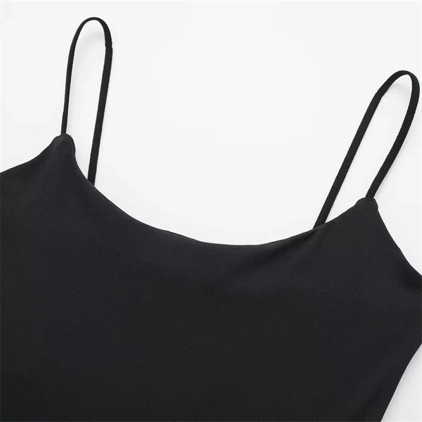 Alluring Backless Bodysuit