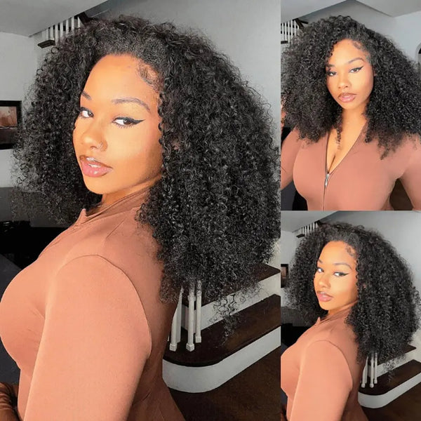 Afro Kinky Curly Headband Wig