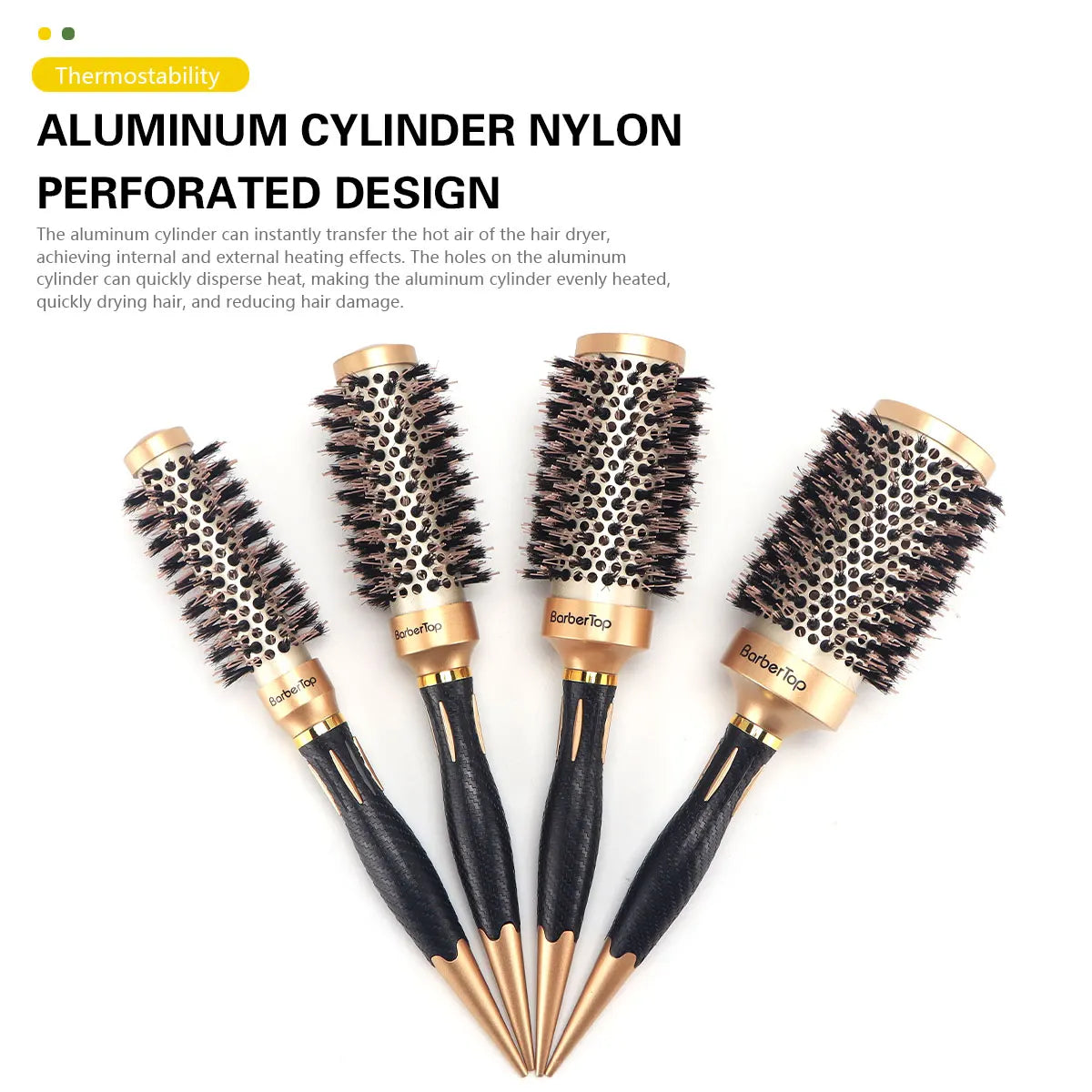 Anti-Static Curling Hair Brush