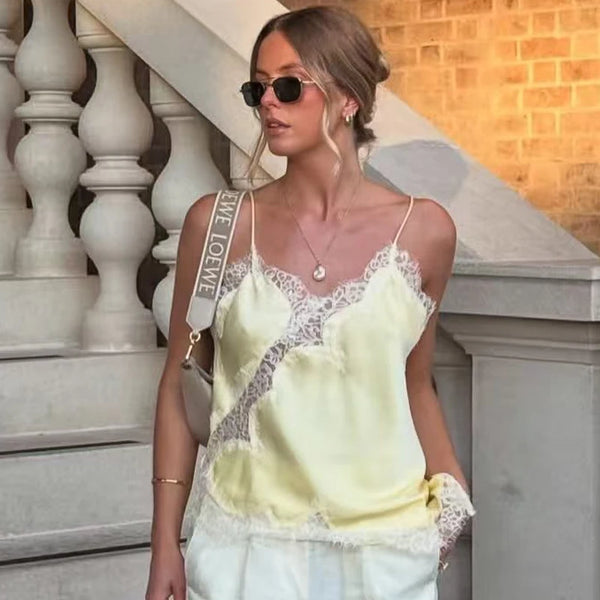 Chic Asymmetrical Camisole Top