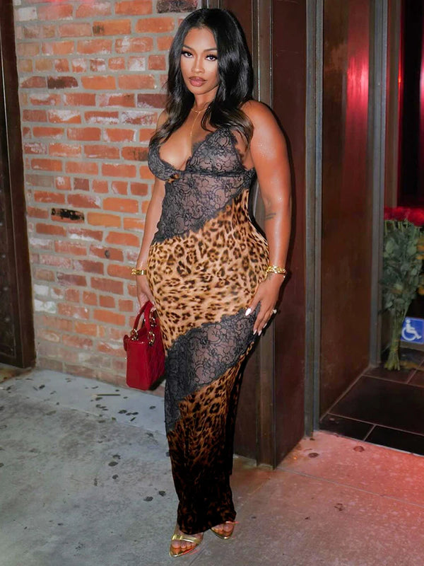 Glamorous Mermaid Mesh Dress