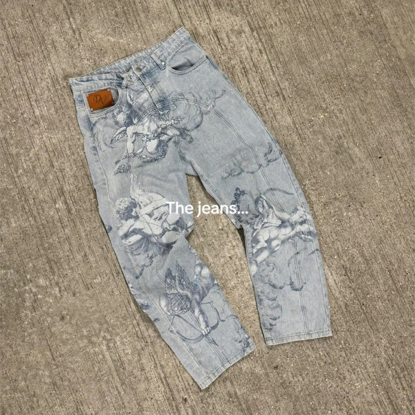 Retro Angel Baggy Jeans